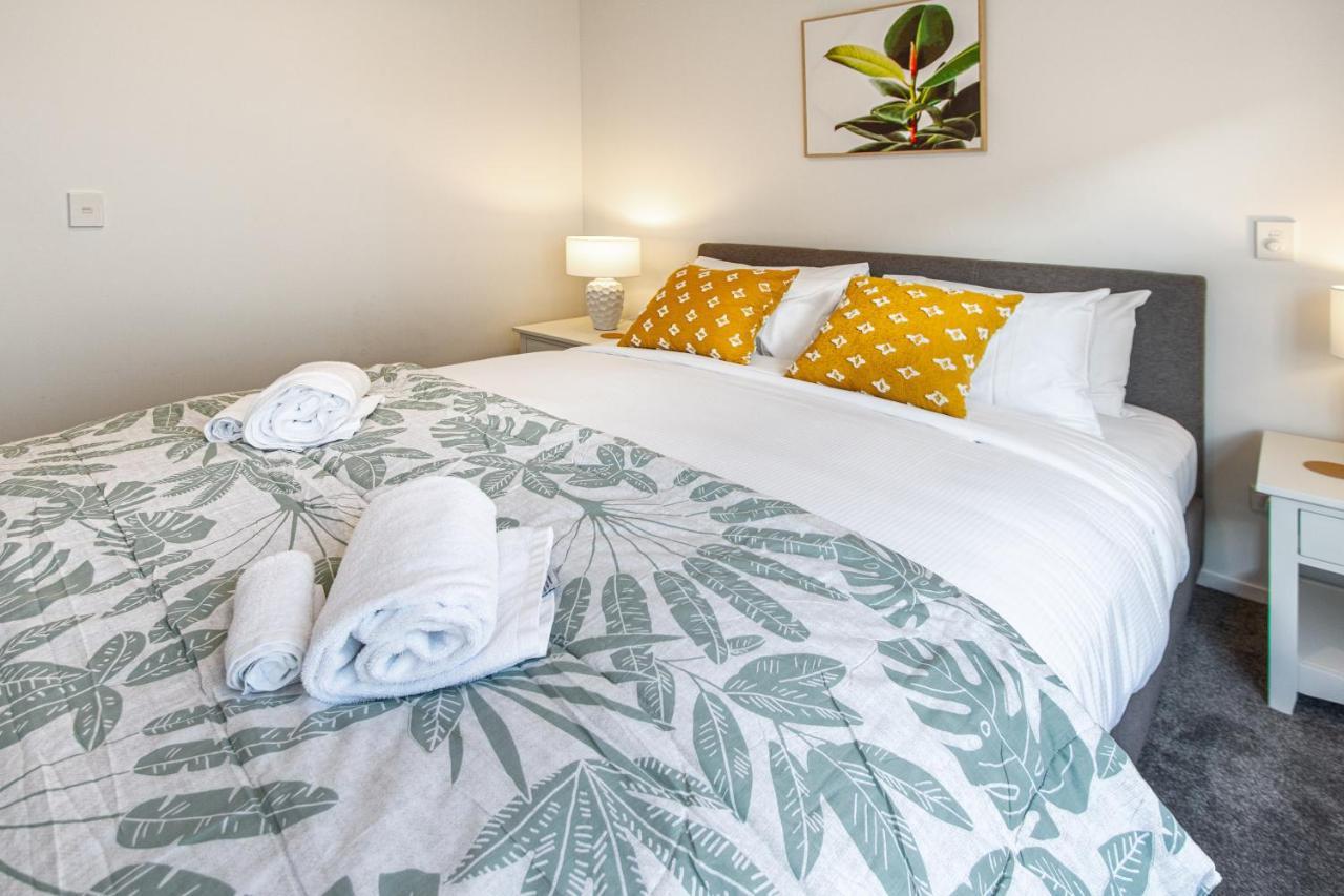 Vibrant City Abode - 2 Bed 2 Bath Appartement Christchurch Buitenkant foto