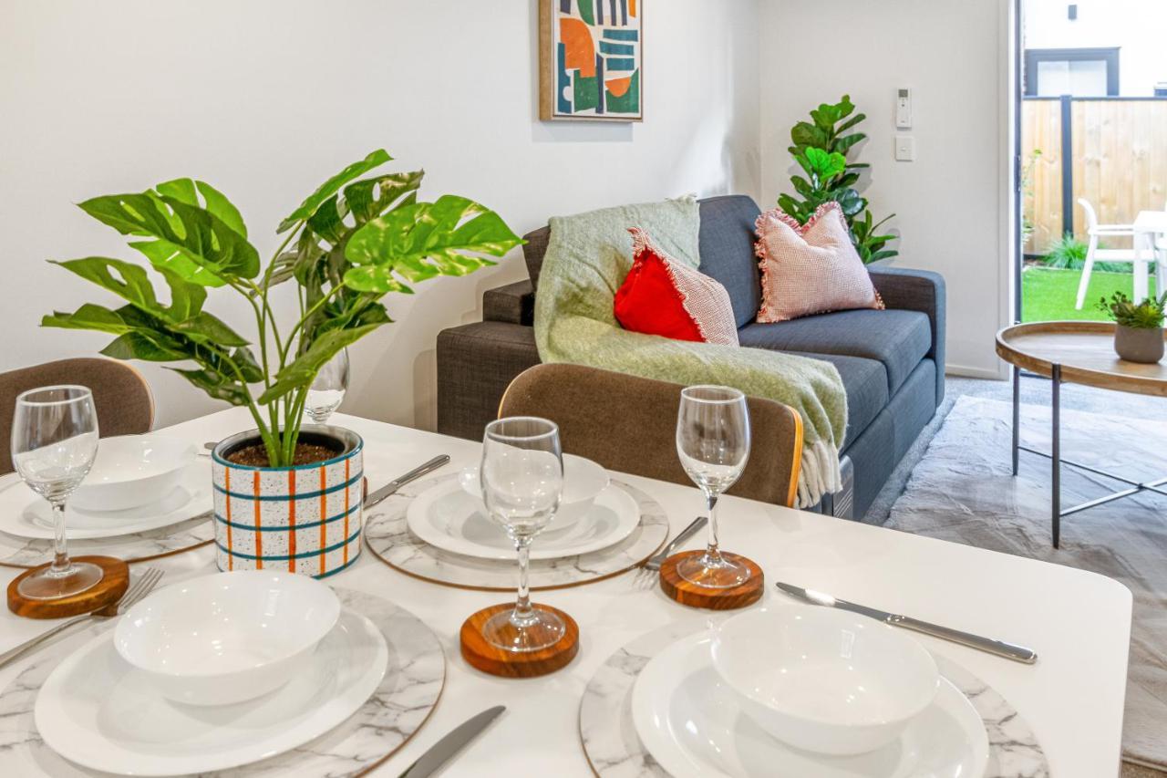 Vibrant City Abode - 2 Bed 2 Bath Appartement Christchurch Buitenkant foto